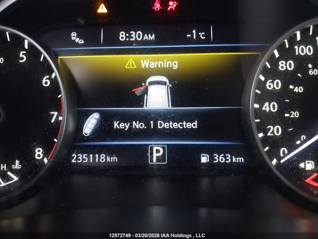 5N1AZ2MH6JN125400 Nissan Murano S/sl/sv/platinum