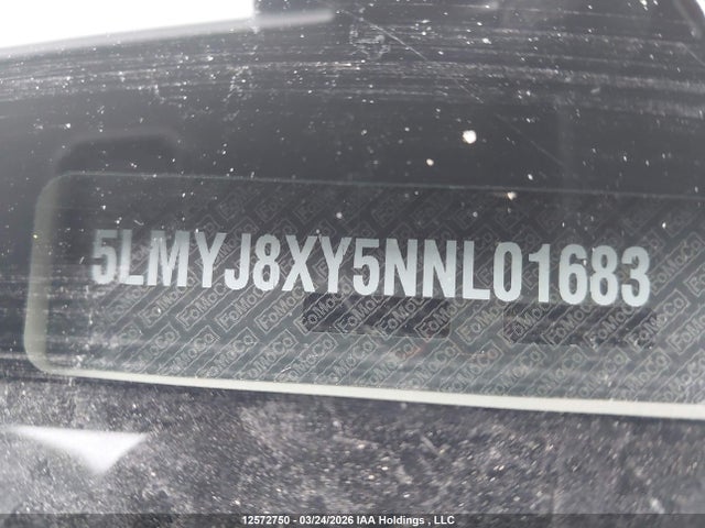 5LMYJ8XY5NNL01683 Lincoln Aviator Grand Touring