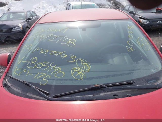 Aukcja sprzedaży 2013 Mazda Mazda3, vin: JM1BL1KF3D1803490, numer aukcji: 12572758