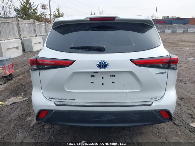 12572764 :رقم المزاد ، 5TDABRCH8PS570081 vin ، 2023 Toyota Highlander Hybrid Xle مزاد بيع