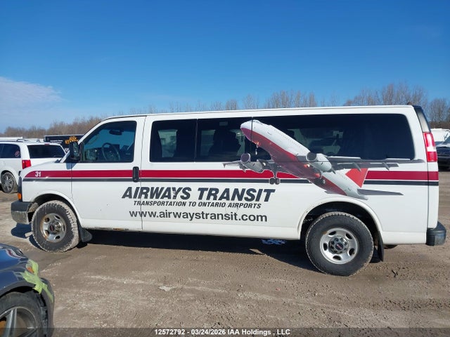 12572792 :رقم المزاد ، 1GTW7BFG3G1210344 vin ، 2016 Gmc Savana G2500 مزاد بيع
