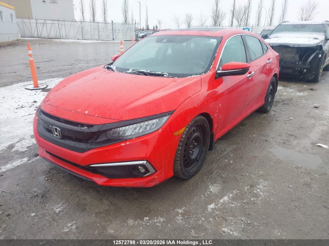 Продаж на аукціоні авто 2019 Honda Civic Touring, vin: 2HGFC1F97KH102635, номер лоту: 12572798
