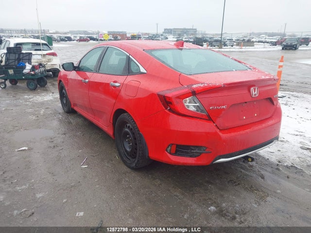 Продаж на аукціоні авто 2019 Honda Civic Touring, vin: 2HGFC1F97KH102635, номер лоту: 12572798