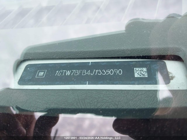 Aukcja sprzedaży 2018 Gmc Savana G2500, vin: 1GTW7BFB4J1335090, numer aukcji: 12572801