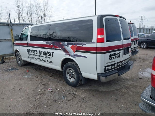 Aukcja sprzedaży 2018 Gmc Savana G2500, vin: 1GTW7BFB4J1335090, numer aukcji: 12572801