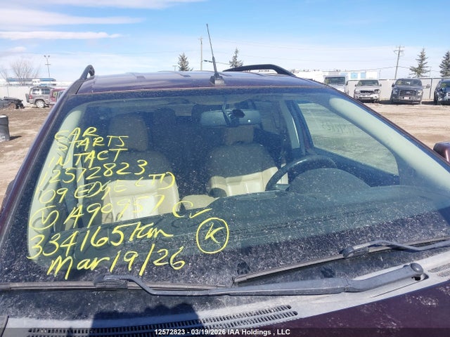2009 Ford Edge Limited მანქანა იყიდება აუქციონზე, vin: 2FMDK49C89BA90957, აუქციონის ნომერი: 12572823