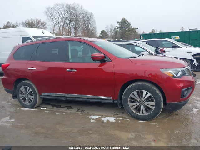 Продажа на аукционе авто 2017 Nissan Pathfinder S/sv/sl/platinum, vin: 5N1DR2MM9HC657322, номер лота: 12572863