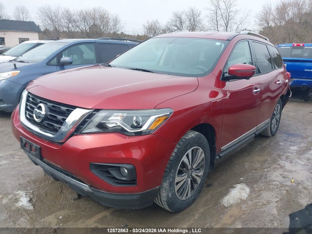 Продажа на аукционе авто 2017 Nissan Pathfinder S/sv/sl/platinum, vin: 5N1DR2MM9HC657322, номер лота: 12572863