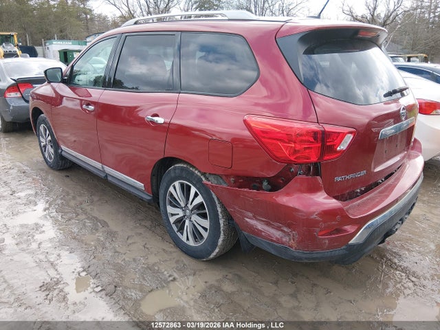 Продажа на аукционе авто 2017 Nissan Pathfinder S/sv/sl/platinum, vin: 5N1DR2MM9HC657322, номер лота: 12572863