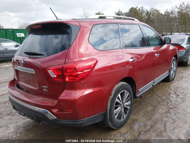 Продажа на аукционе авто 2017 Nissan Pathfinder S/sv/sl/platinum, vin: 5N1DR2MM9HC657322, номер лота: 12572863