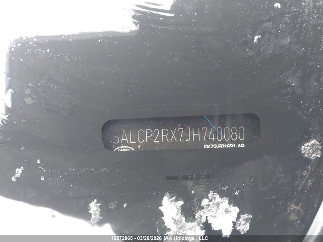 SALCP2RX7JH740080 Land Rover Discovery Sport Se