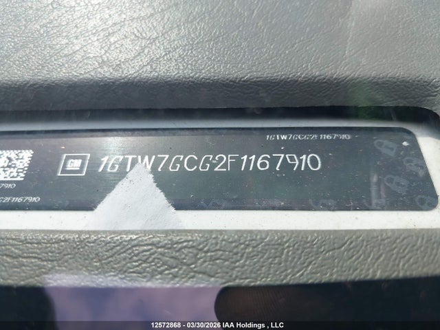 1GTW7GCG2F1167910 GMC Savana G2500