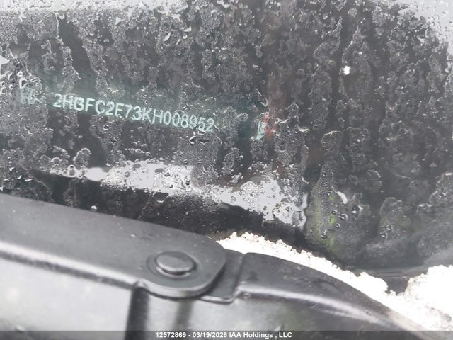 Aukcja sprzedaży 2019 Honda Civic Ex, vin: 2HGFC2F73KH008952, numer aukcji: 12572869