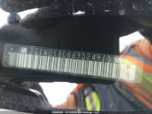 Продаж на аукціоні авто 2006 Chevrolet Impala Ss, vin: 2G1WD58C669324913, номер лоту: 12568836
