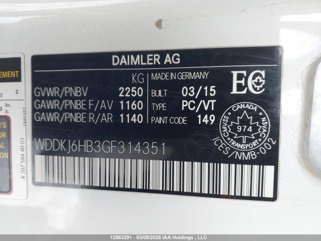 WDDKJ6HB3GF314351 Mercedes-Benz E 400 4matic