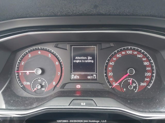 12572883 :رقم المزاد ، 3VWE57BU3KM016349 vin ، 2019 Volkswagen Jetta Sel مزاد بيع