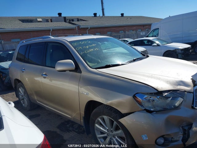 2009 Toyota Highlander მანქანა იყიდება აუქციონზე, vin: JTEEW44AX92028822, აუქციონის ნომერი: 12572912