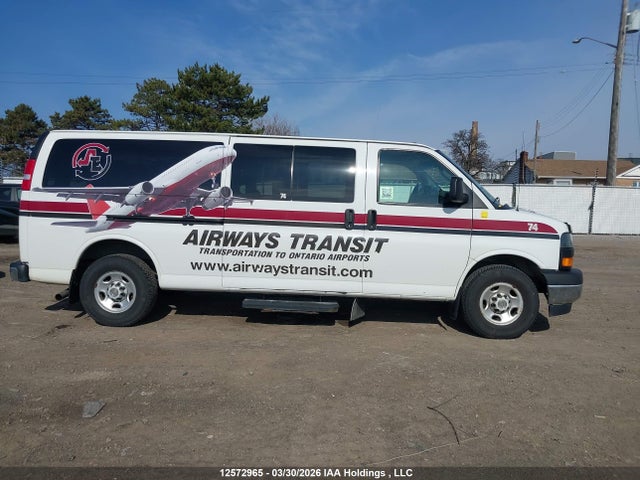 12572965 :رقم المزاد ، 1GTW7BFB1J1336102 vin ، 2018 Gmc Savana G2500 مزاد بيع