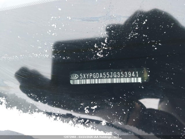 5XYPGDA55JG353941 KIA Sorento Lx/l