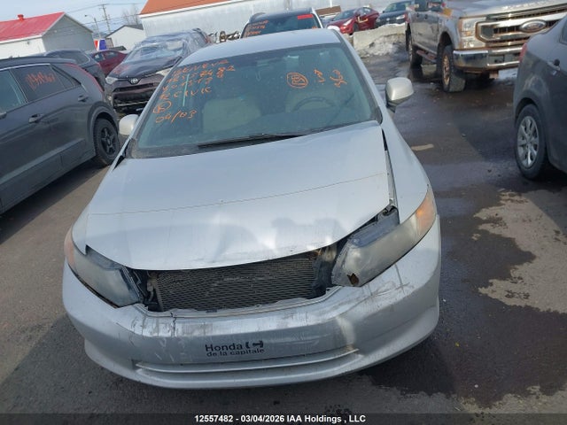 12557482 :رقم المزاد ، 2HGFB2E43CH013189 vin ، 2012 Honda Civic Lx مزاد بيع