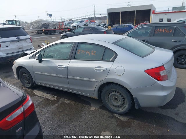 12557482 :رقم المزاد ، 2HGFB2E43CH013189 vin ، 2012 Honda Civic Lx مزاد بيع