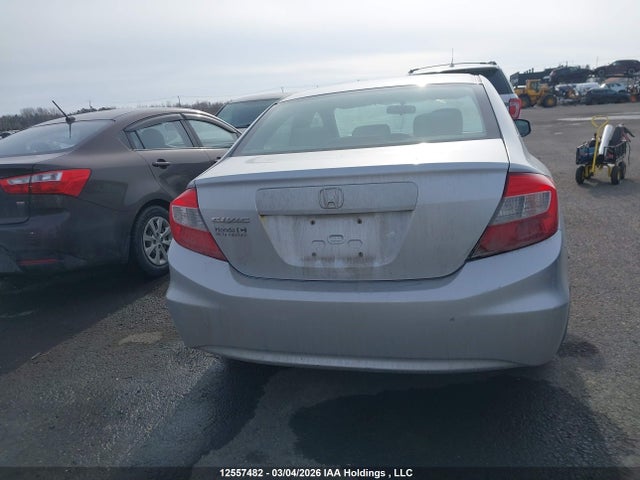 12557482 :رقم المزاد ، 2HGFB2E43CH013189 vin ، 2012 Honda Civic Lx مزاد بيع
