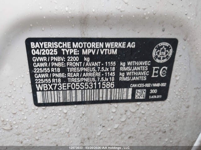 WBX73EF05S5311586 BMW X1 Xdrive28i