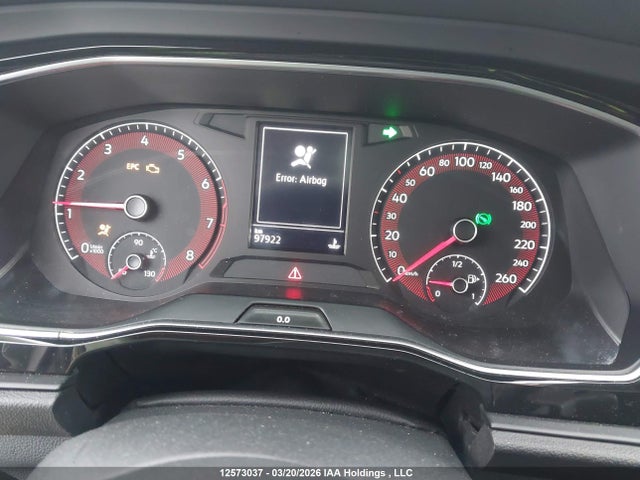12573037 :رقم المزاد ، 3VWE57BU8MM078087 vin ، 2021 Volkswagen Jetta Sel مزاد بيع