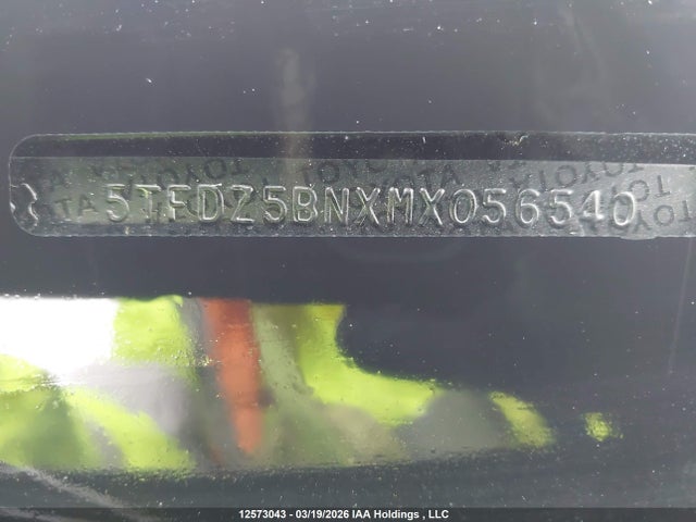 5TFDZ5BNXMX056540 Toyota Tacoma