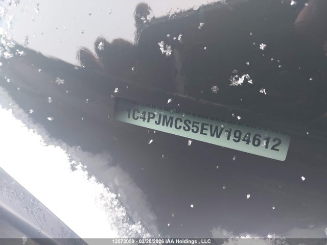 12573059 :رقم المزاد ، 1C4PJMCS5EW194612 vin ، 2014 Jeep Cherokee North مزاد بيع