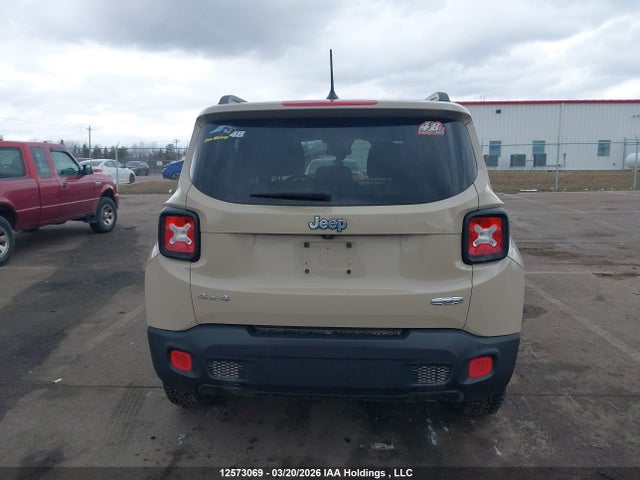 Продажа на аукционе авто 2016 Jeep Renegade Latitude, vin: ZACCJBBT2GPD29591, номер лота: 12573069