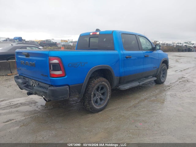 12573090 :رقم المزاد ، 1C6SRFLTXPN691291 vin ، 2023 Ram 1500 Rebel مزاد بيع