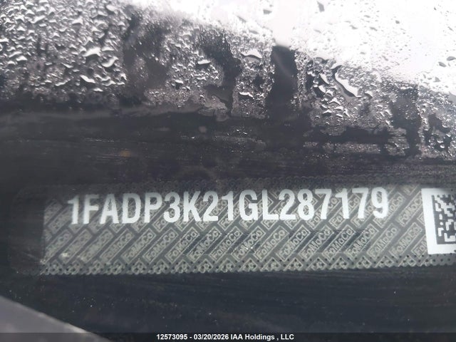 Aukcja sprzedaży 2016 Ford Focus Se, vin: 1FADP3K21GL287179, numer aukcji: 12573095