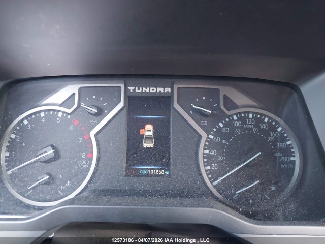 2022 Toyota Tundra მანქანა იყიდება აუქციონზე, vin: 5TFKB5DB2NX025184, აუქციონის ნომერი: 12573106