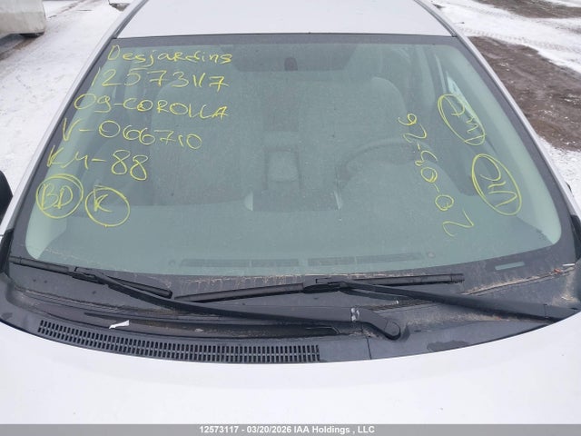 12573117 :رقم المزاد ، 2T1BU40E39C066710 vin ، 2009 Toyota Corolla S/le/xle مزاد بيع