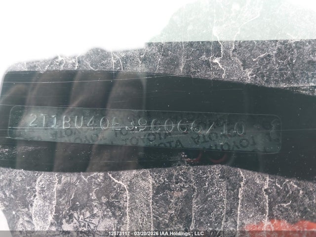 12573117 :رقم المزاد ، 2T1BU40E39C066710 vin ، 2009 Toyota Corolla S/le/xle مزاد بيع