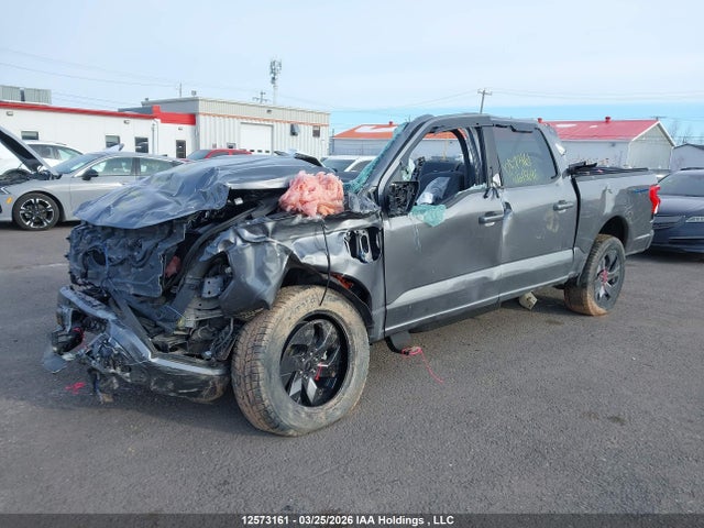 12573161 :رقم المزاد ، 1FT6W3L76RWG15696 vin ، 2024 Ford F-150 Lightning Flash مزاد بيع