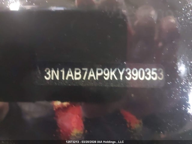 3N1AB7AP9KY390353 Nissan Sentra