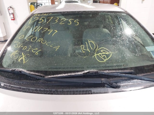 12573255 :رقم المزاد ، 2T1BU4EE7AC411797 vin ، 2010 Toyota Corolla مزاد بيع