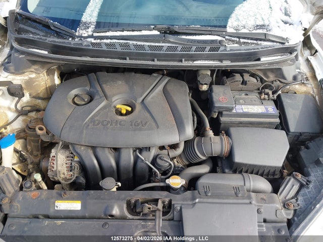 2012 Hyundai Elantra Gls/limited მანქანა იყიდება აუქციონზე, vin: 5NPDH4AE8CH116887, აუქციონის ნომერი: 12573275