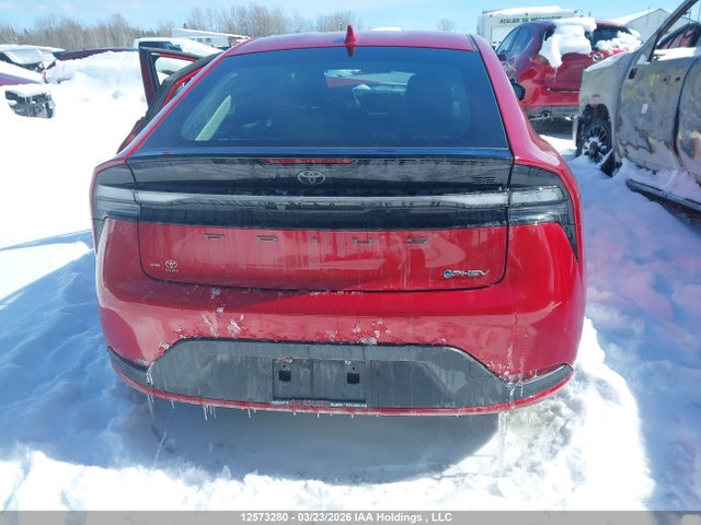 12573280 :رقم المزاد ، JTDACACU1S3045689 vin ، 2025 Toyota Prius Plug-in Hybrid Se مزاد بيع