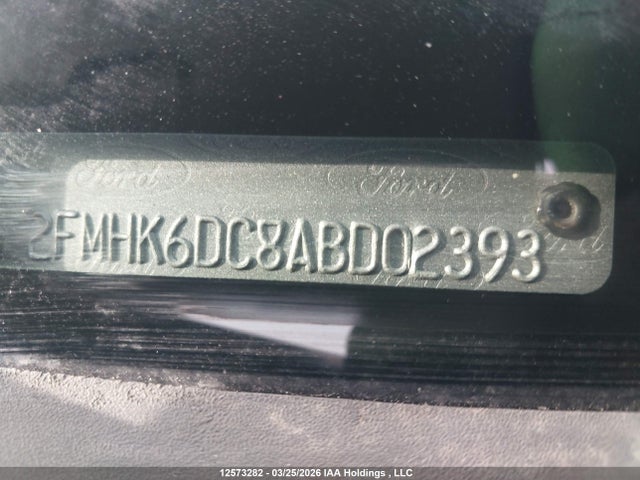 12573282 :رقم المزاد ، 2FMHK6DC8ABD02393 vin ، 2010 Ford Flex Limited مزاد بيع