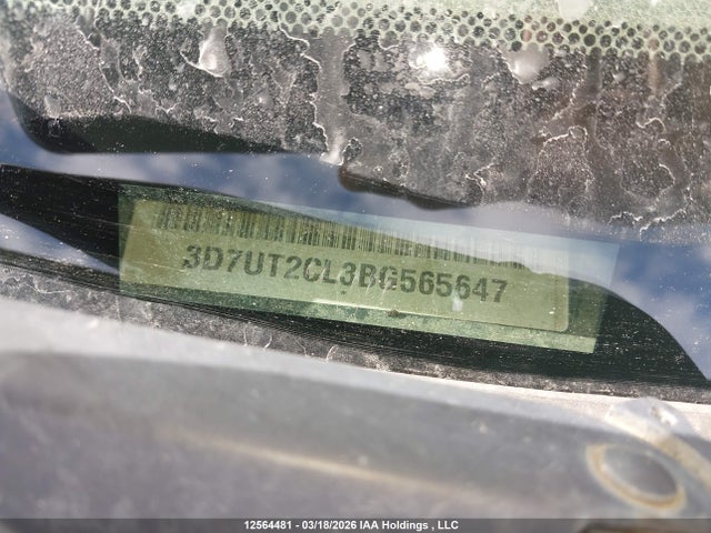 Продаж на аукціоні авто 2011 Dodge Ram 2500, vin: 3D7UT2CL3BG565647, номер лоту: 12564481
