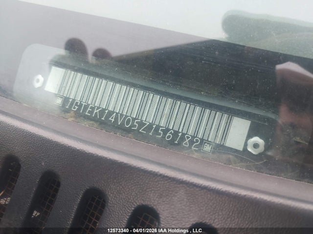 Aukcja sprzedaży 2005 Gmc Sierra 1500 Sl/sle, vin: 1GTEK14V05Z156182, numer aukcji: 12573340