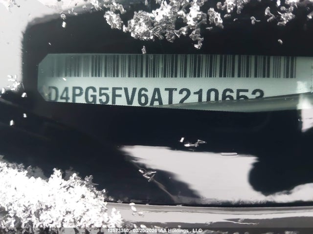 12573360 :رقم المزاد ، 3D4PG5FV6AT210653 vin ، 2010 Dodge Journey Sxt مزاد بيع