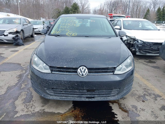 12573367 :رقم المزاد ، 3VW217AU2FM038543 vin ، 2015 Volkswagen Golf مزاد بيع