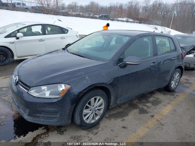 12573367 :رقم المزاد ، 3VW217AU2FM038543 vin ، 2015 Volkswagen Golf مزاد بيع