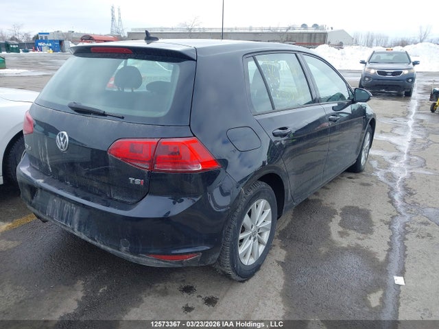 12573367 :رقم المزاد ، 3VW217AU2FM038543 vin ، 2015 Volkswagen Golf مزاد بيع