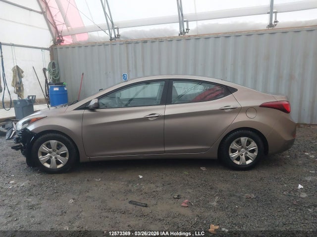 12573369 :رقم المزاد ، 5NPDH4AE8GH670565 vin ، 2016 Hyundai Elantra L+ مزاد بيع