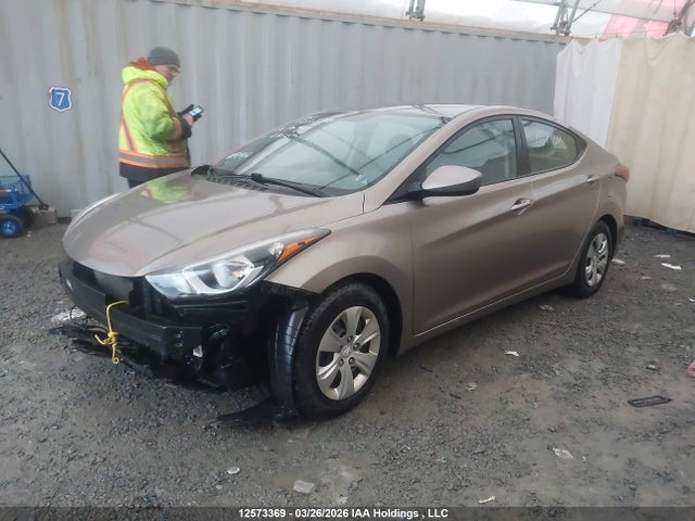 12573369 :رقم المزاد ، 5NPDH4AE8GH670565 vin ، 2016 Hyundai Elantra L+ مزاد بيع